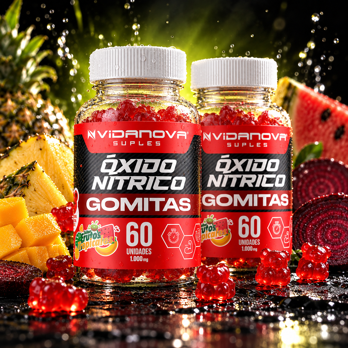 Gomitas de Óxido Nítrico 60 unidades
