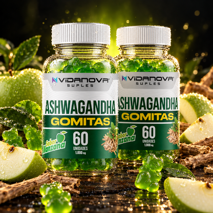 Gomitas de Ashwagandha 60 unidades
