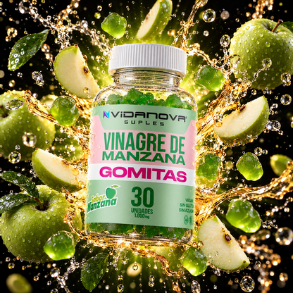 Gomitas de Vinagre de Manzana 30 unidades