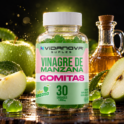 Gomitas de Vinagre de Manzana 30 unidades