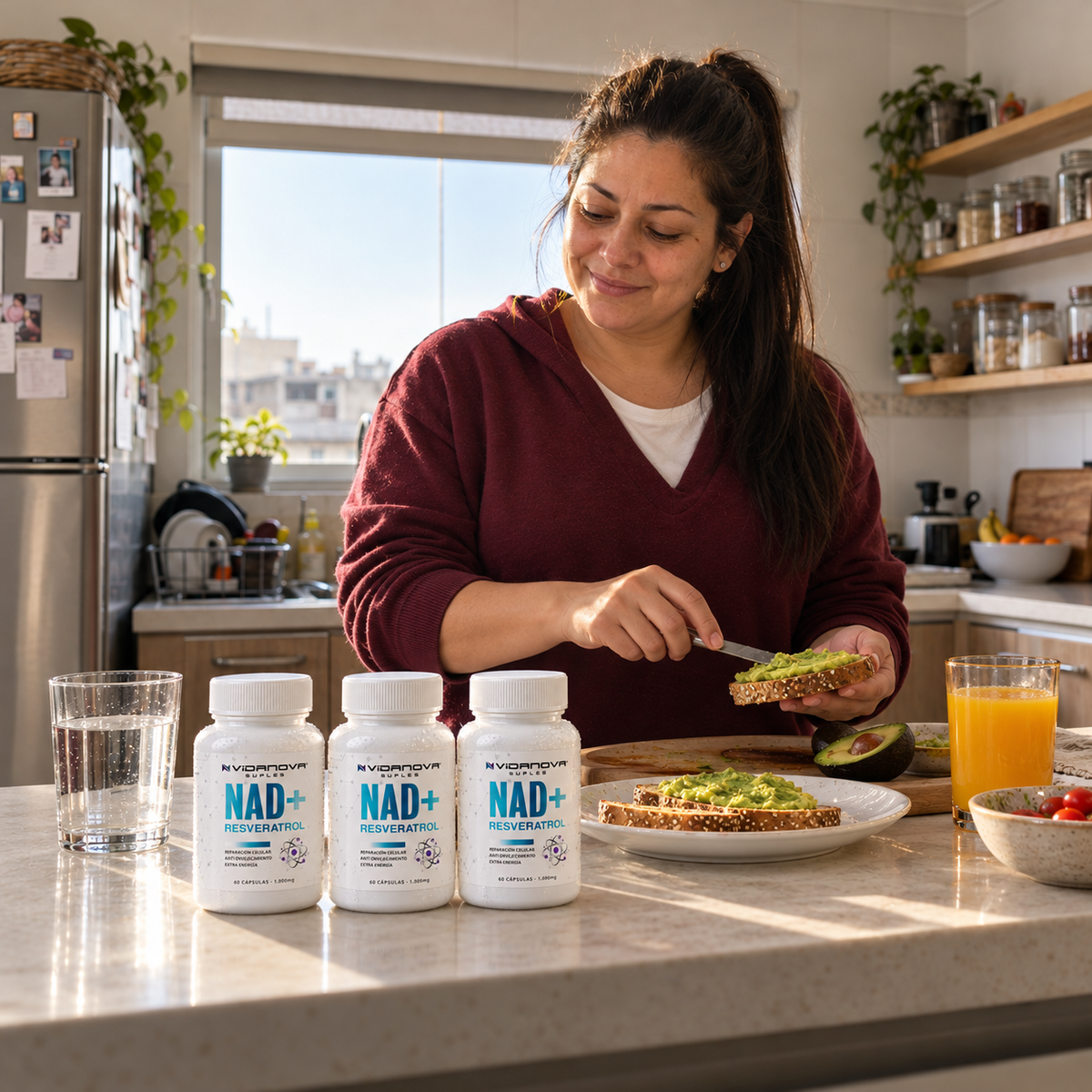 Triple NAD+ Resveratrol · 3 frascos